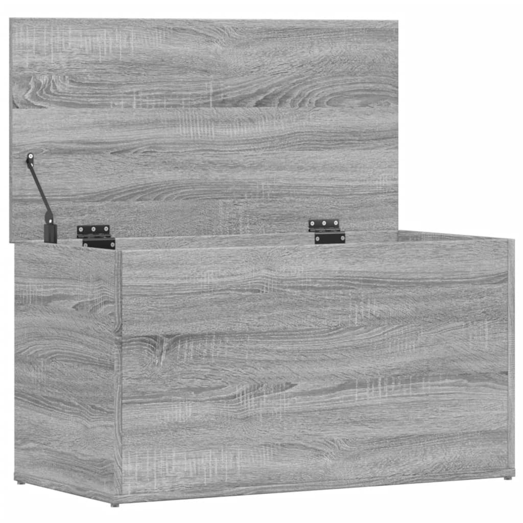 Aufbewahrungstruhe Grau Sonoma 84x42x46 cm Holzwerkstoff - Pazzar.ch