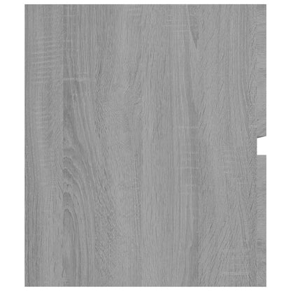 Waschbeckenunterschrank Grau Sonoma 90x38,5x45 cm Holzwerkstoff - Pazzar.ch