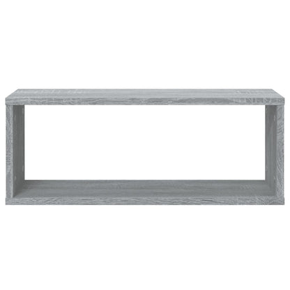 Würfelregale 4 Stk. Grau Sonoma 60x15x23 cm Holzwerkstoff - Pazzar.ch