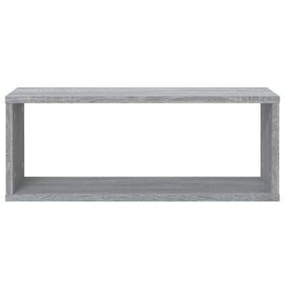 Würfelregale 6 Stk. Grau Sonoma 60x15x23 cm Holzwerkstoff - Pazzar.ch