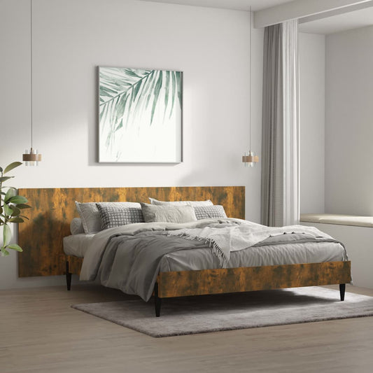 Wand Kopfteil Räuchereiche 240x1,5x80 cm Holzwerkstoff - Pazzar.ch