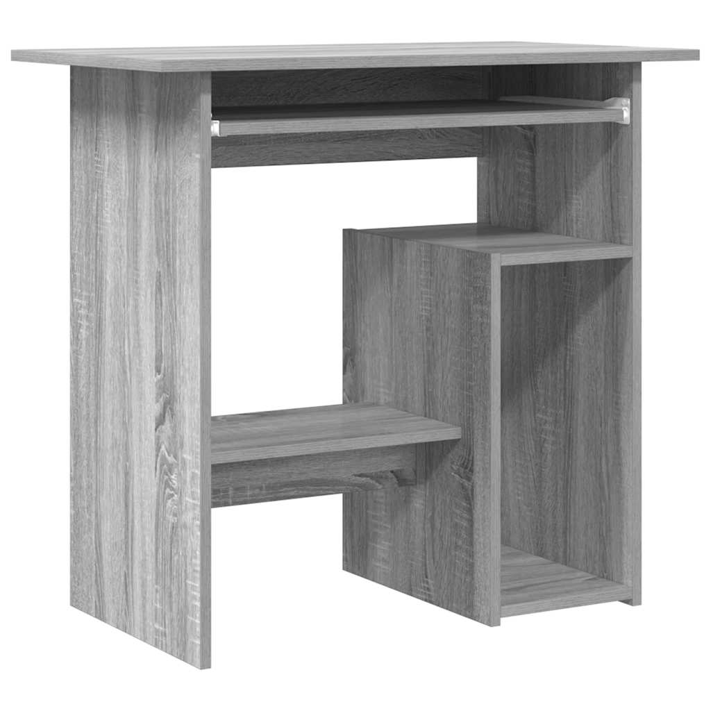 Schreibtisch Grau Sonoma 80x45x74 cm Holzwerkstoff - Pazzar.ch