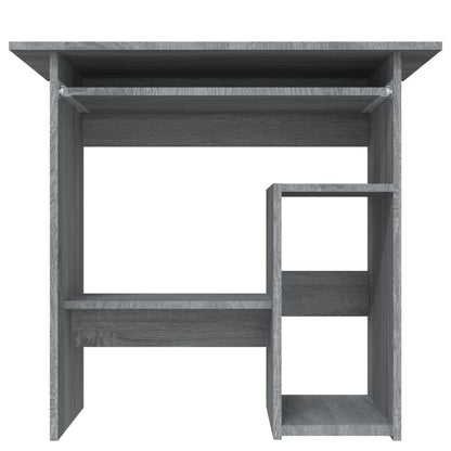 Schreibtisch Grau Sonoma 80x45x74 cm Holzwerkstoff - Pazzar.ch