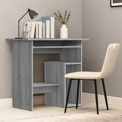 Schreibtisch Grau Sonoma 80x45x74 cm Holzwerkstoff - Pazzar.ch