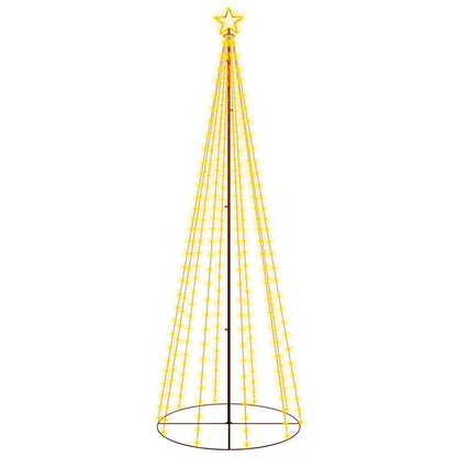 LED-Weihnachtsbaum Kegelform Warmweiß 310 LEDs 100x300 cm - Pazzar.ch