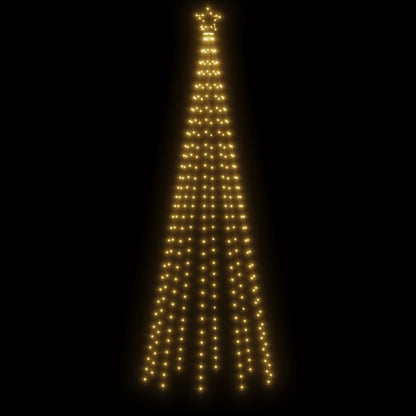 LED-Weihnachtsbaum Kegelform Warmweiß 310 LEDs 100x300 cm - Pazzar.ch