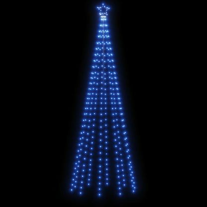 LED-Weihnachtsbaum mit Erdnägeln Blau 310 LEDs 300 cm - Pazzar.ch