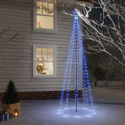 LED-Weihnachtsbaum mit Erdnägeln Blau 310 LEDs 300 cm - Pazzar.ch