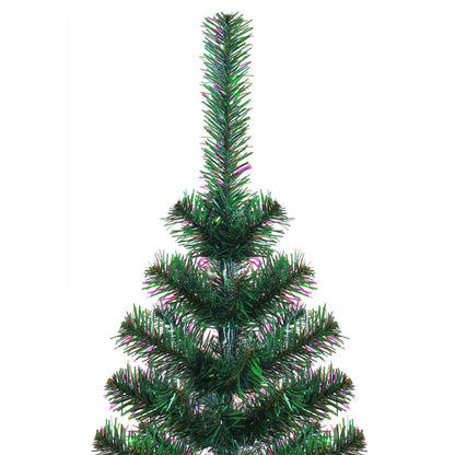 Künstlicher Weihnachtsbaum Schillernde Spitzen Grün 150 cm PVC - Pazzar.ch