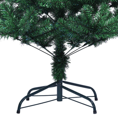 Künstlicher Weihnachtsbaum Schillernde Spitzen Grün 180 cm PVC - Pazzar.ch