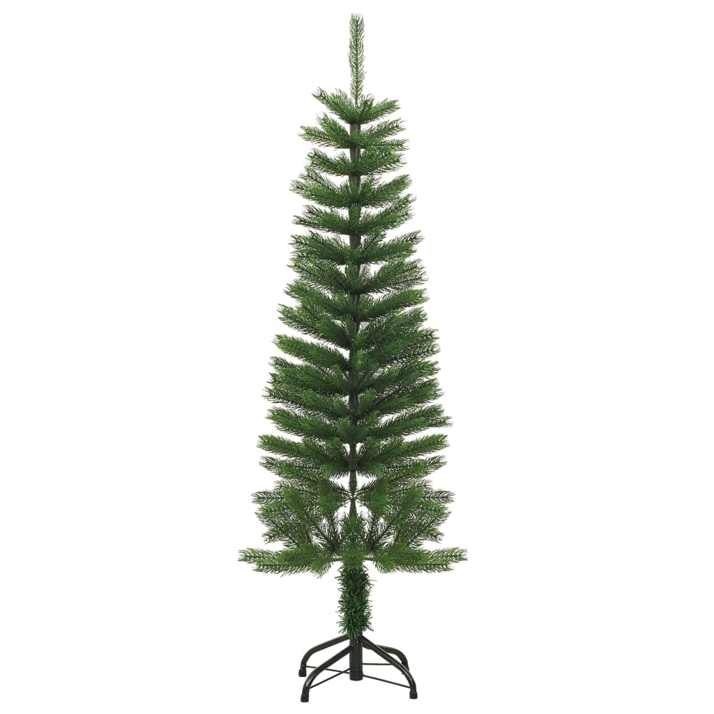 Künstlicher Weihnachtsbaum mit Ständer Schlank 120 cm PE - Pazzar.ch