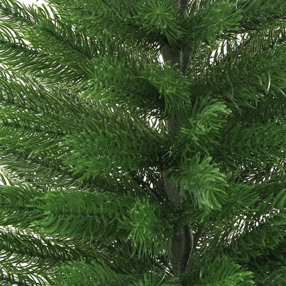 Künstlicher Weihnachtsbaum mit Ständer Schlank 120 cm PE - Pazzar.ch