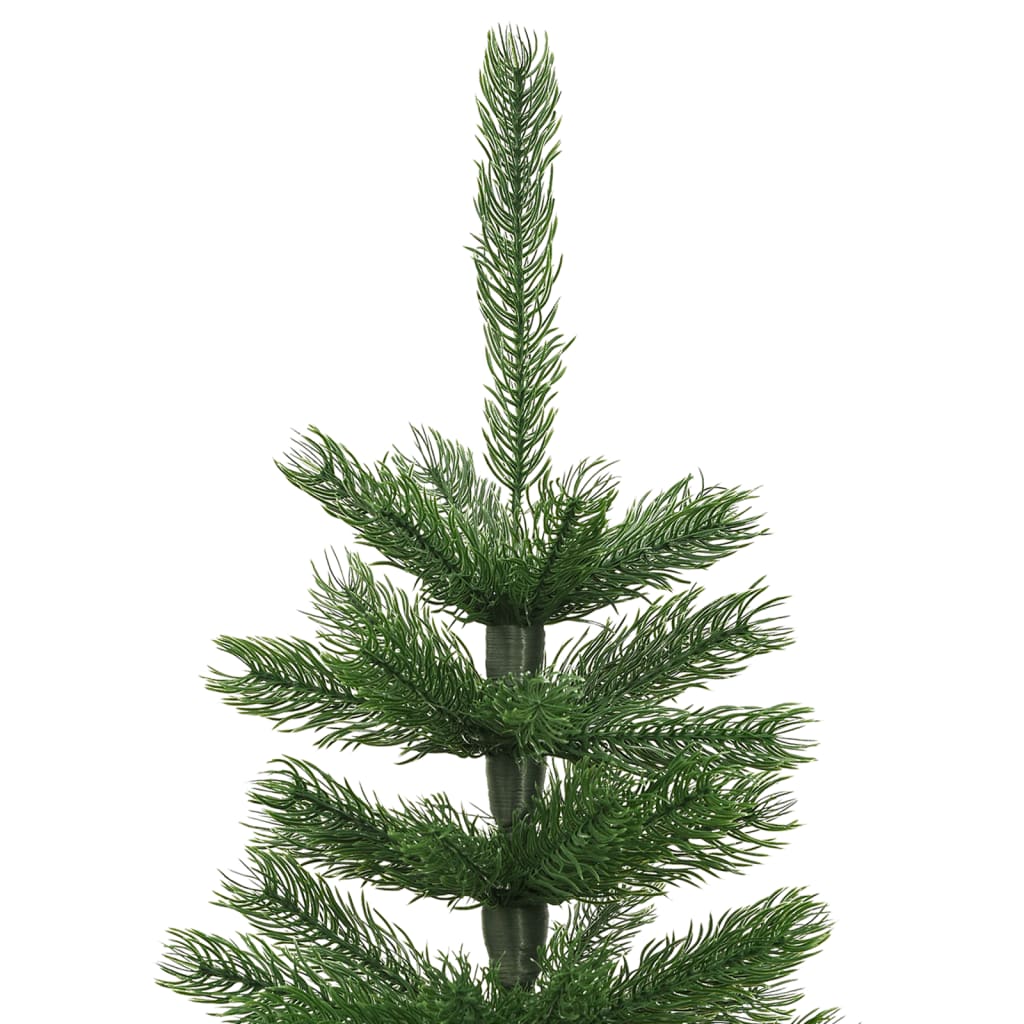 Künstlicher Weihnachtsbaum mit Ständer Schlank 150 cm PE - Pazzar.ch