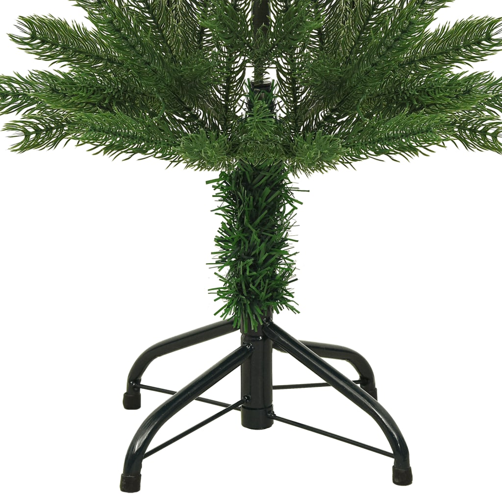 Künstlicher Weihnachtsbaum mit Ständer Schlank 150 cm PE - Pazzar.ch