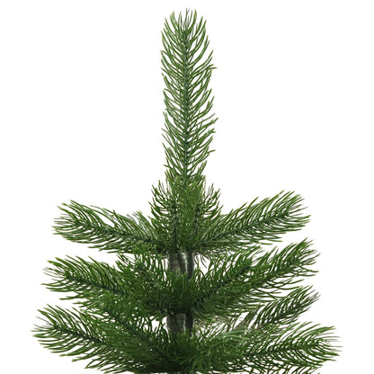 Künstlicher Weihnachtsbaum mit Ständer Schlank 180 cm PE - Pazzar.ch