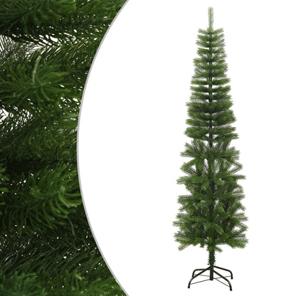 Künstlicher Weihnachtsbaum mit Ständer Schlank 210 cm PE - Pazzar.ch