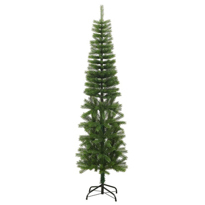 Künstlicher Weihnachtsbaum mit Ständer Schlank 210 cm PE - Pazzar.ch