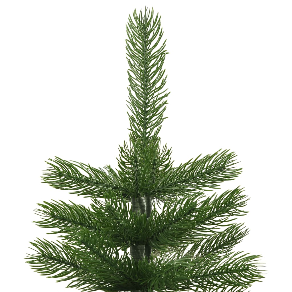 Künstlicher Weihnachtsbaum mit Ständer Schlank 210 cm PE - Pazzar.ch