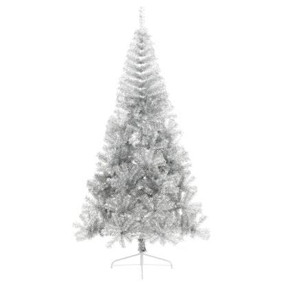 Künstlicher Weihnachtsbaum mit Ständer Silber 210 cm PET - Pazzar.ch