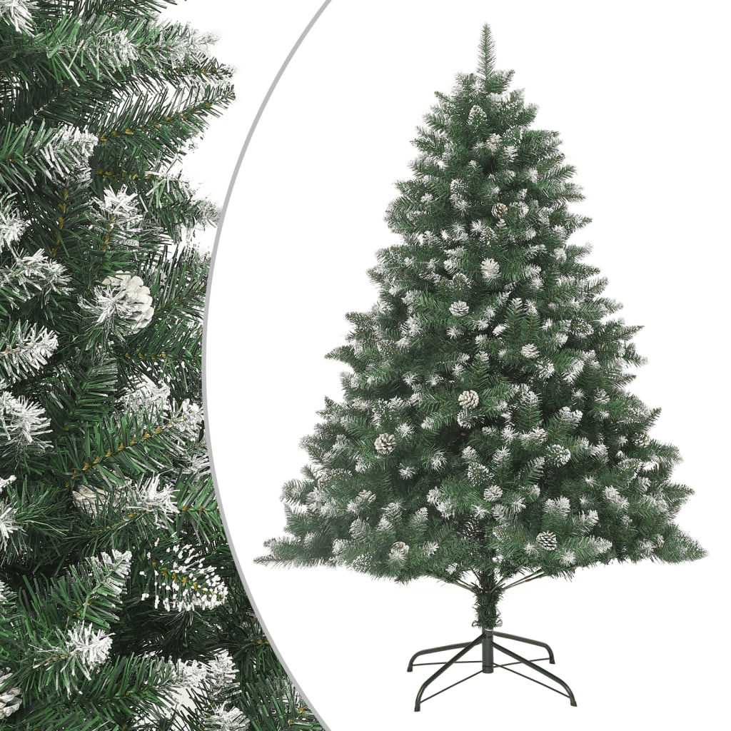 Künstlicher Weihnachtsbaum mit Ständer 210 cm PVC - Pazzar.ch