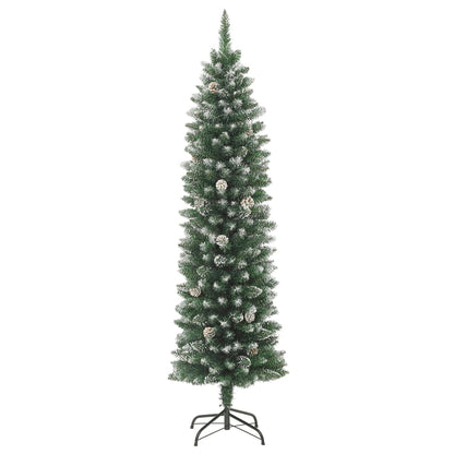 Künstlicher Weihnachtsbaum mit Ständer Schlank 120 cm PVC - Pazzar.ch