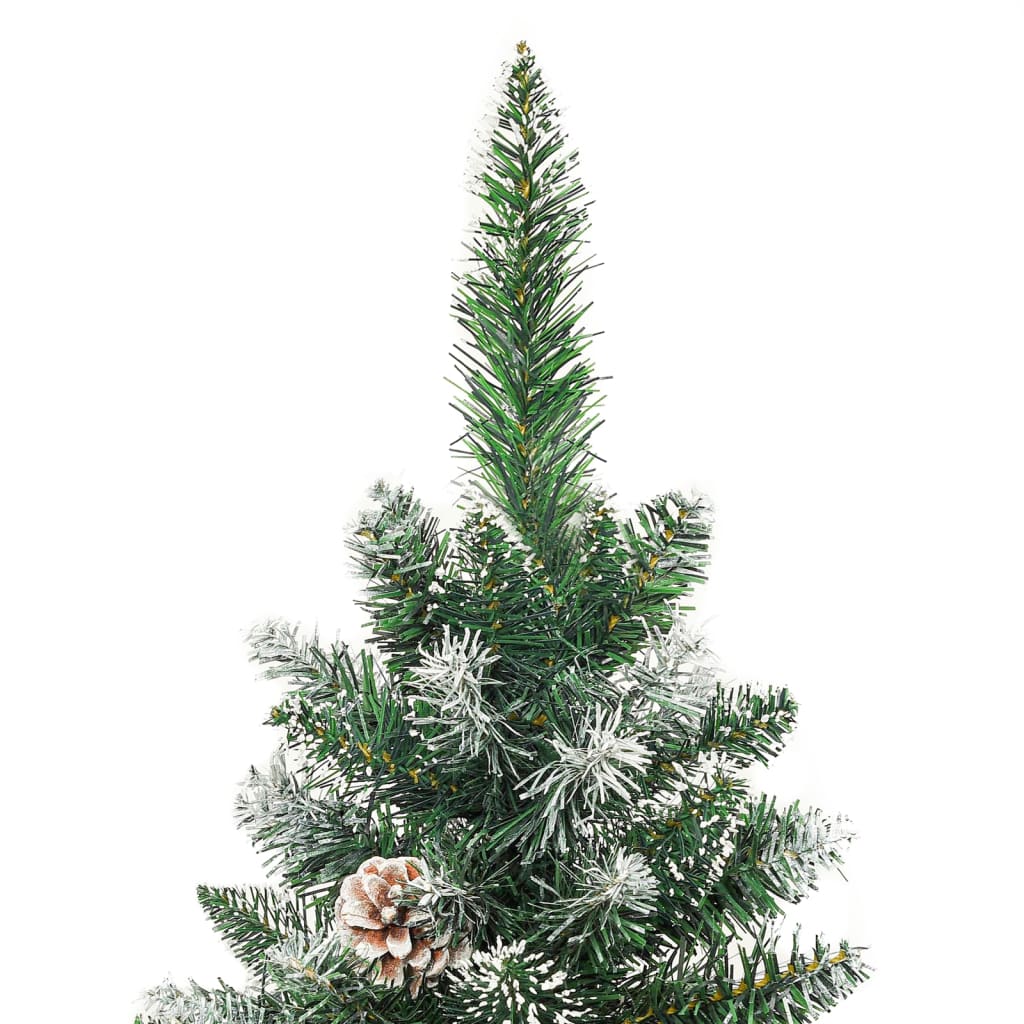 Künstlicher Weihnachtsbaum mit Ständer Schlank 120 cm PVC - Pazzar.ch