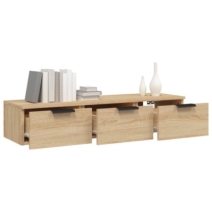 Wandschrank Sonoma-Eiche 102x30x20 cm Holzwerkstoff