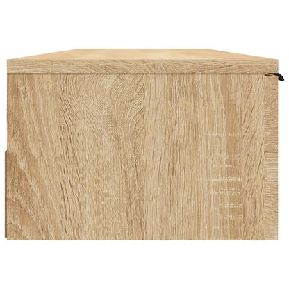 Wandschrank Sonoma-Eiche 102x30x20 cm Holzwerkstoff