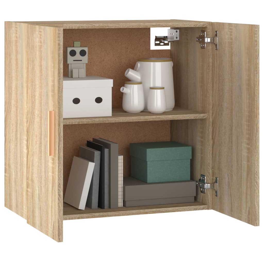 Wandschrank Sonoma-Eiche 60x30x60 cm Holzwerkstoff - Pazzar.ch