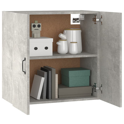 Wandschrank Betongrau 60x31x60 cm Holzwerkstoff - Pazzar.ch