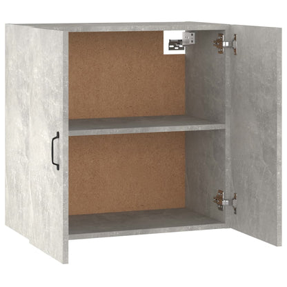 Wandschrank Betongrau 60x31x60 cm Holzwerkstoff - Pazzar.ch