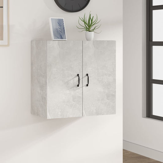 Wandschrank Betongrau 60x31x60 cm Holzwerkstoff - Pazzar.ch