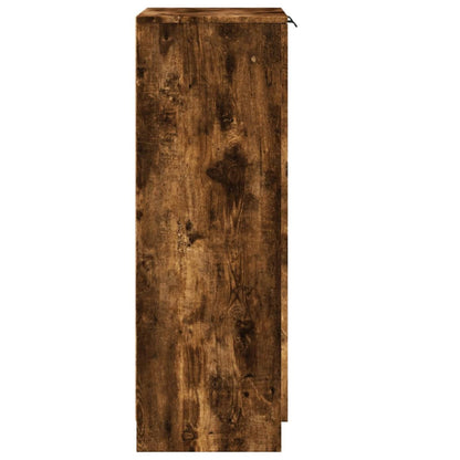 Schuhschrank Räuchereiche 59x35x100 cm Holzwerkstoff - Pazzar.ch