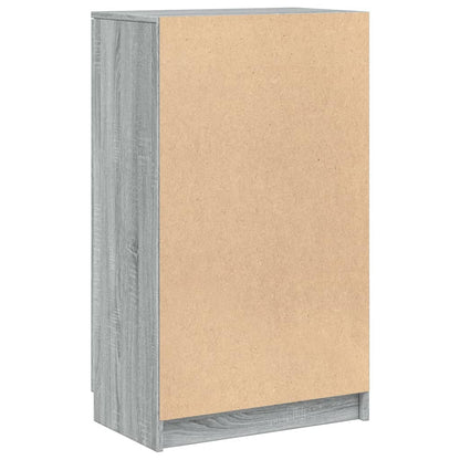 Schuhschrank Grau Sonoma 59x35x100 cm Holzwerkstoff - Pazzar.ch