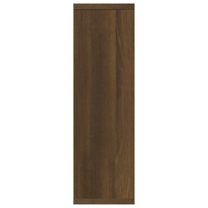 Wandregal Braun Eichen-Optik 85x16x52,5 cm Holzwerkstoff - Pazzar.ch