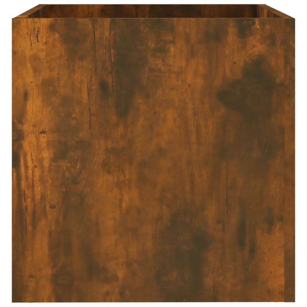 Pflanzgefäß Räuchereiche 40x40x40 cm Holzwerkstoff - Pazzar.ch