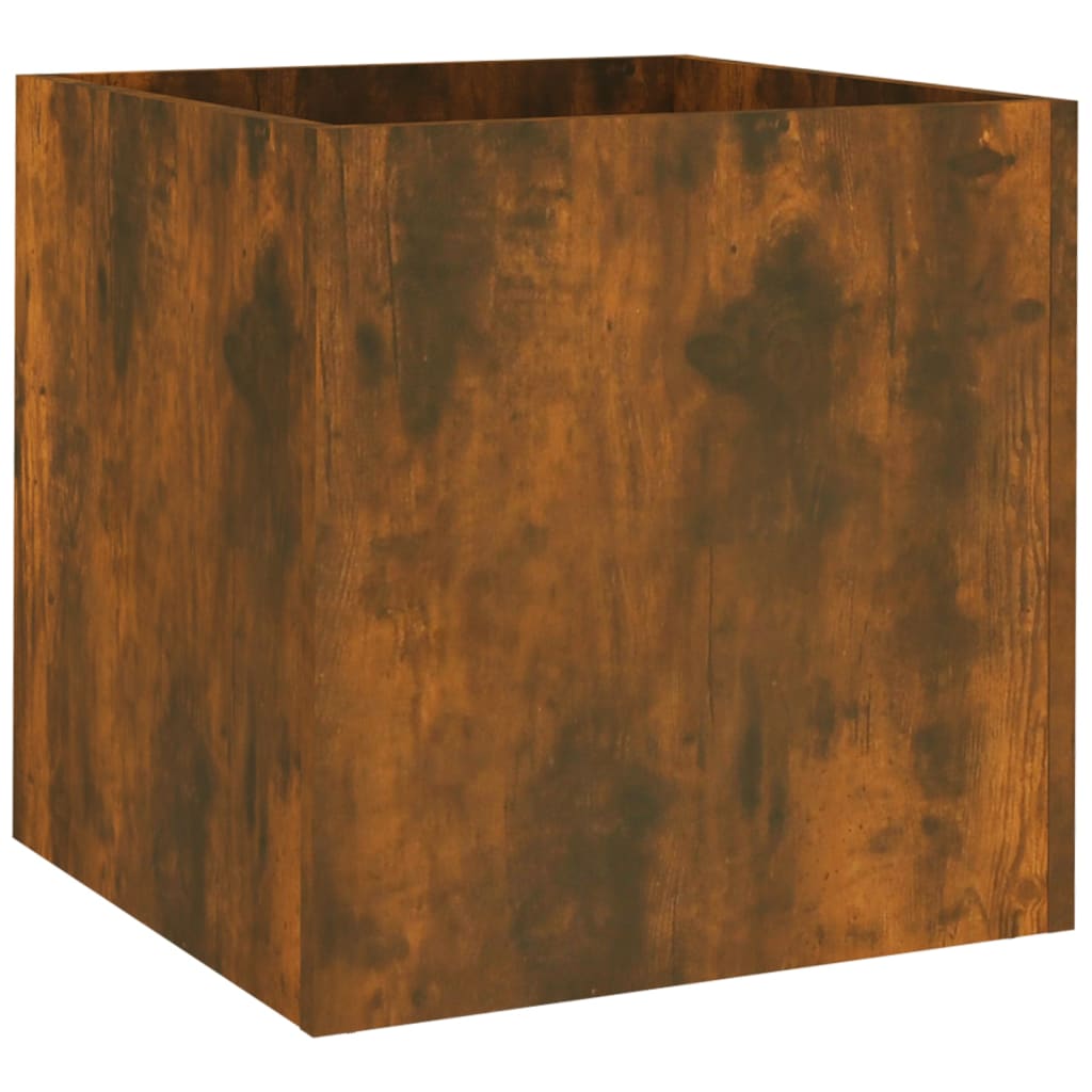 Pflanzgefäß Räuchereiche 40x40x40 cm Holzwerkstoff - Pazzar.ch