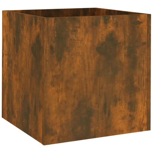 Pflanzgefäß Räuchereiche 40x40x40 cm Holzwerkstoff - Pazzar.ch