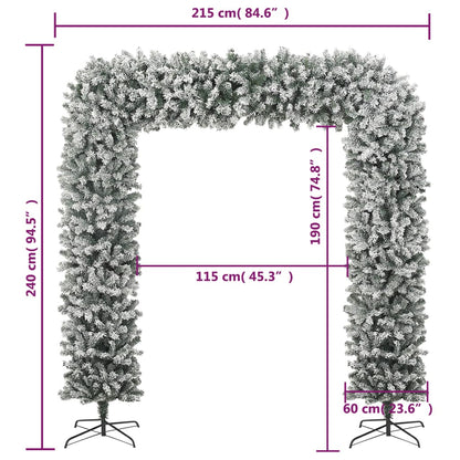 Weihnachtsgirlande Beschneit 240 cm - Pazzar.ch