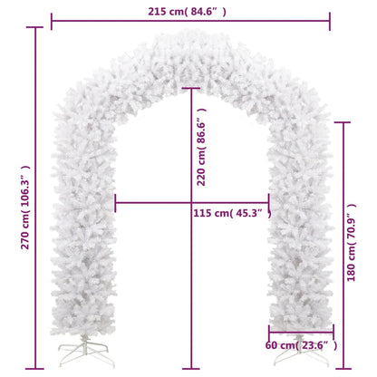 Weihnachtsgirlande Weiß 270 cm - Pazzar.ch