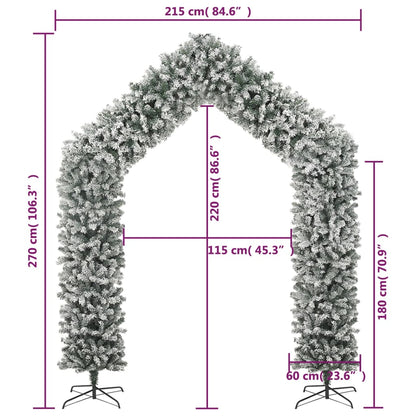 Weihnachtsgirlande Beschneit 270 cm - Pazzar.ch