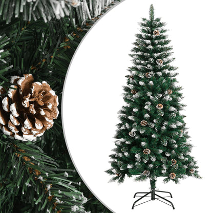 Künstlicher Weihnachtsbaum mit Ständer Grün 120 cm PVC - Pazzar.ch