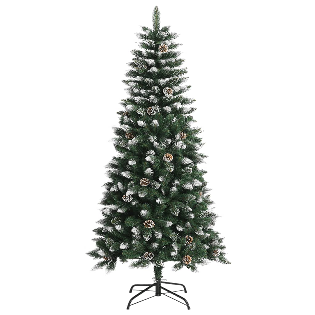 Künstlicher Weihnachtsbaum mit Ständer Grün 120 cm PVC - Pazzar.ch