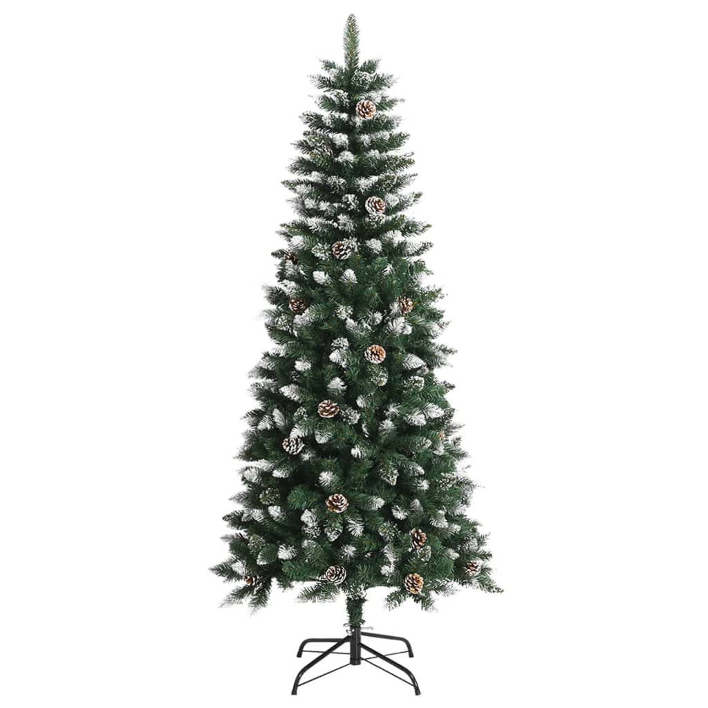 Künstlicher Weihnachtsbaum mit Ständer Grün 150 cm PVC - Pazzar.ch