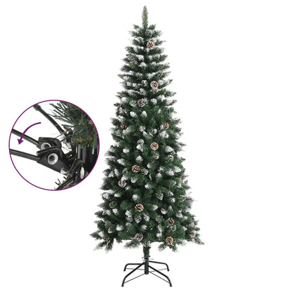 Künstlicher Weihnachtsbaum mit Ständer Grün 180 cm PVC - Pazzar.ch