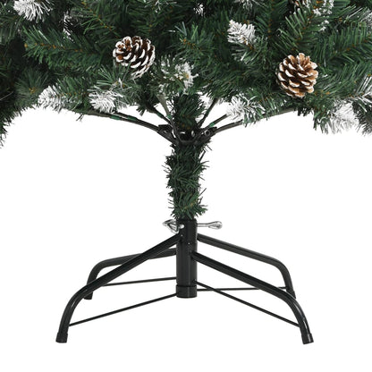 Künstlicher Weihnachtsbaum mit Ständer Grün 210 cm PVC - Pazzar.ch