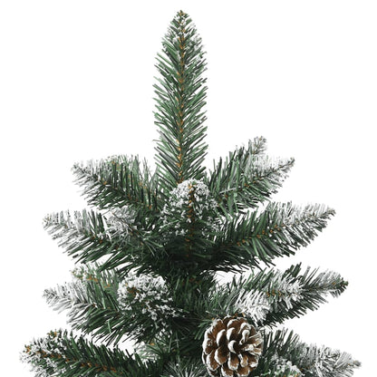 Künstlicher Weihnachtsbaum mit Ständer Grün 240 cm PVC - Pazzar.ch