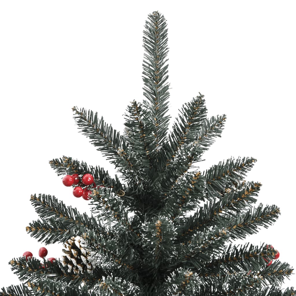 Künstlicher Weihnachtsbaum mit Ständer Grün 120 cm PVC - Pazzar.ch