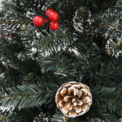 Künstlicher Weihnachtsbaum mit Ständer Grün 120 cm PVC - Pazzar.ch