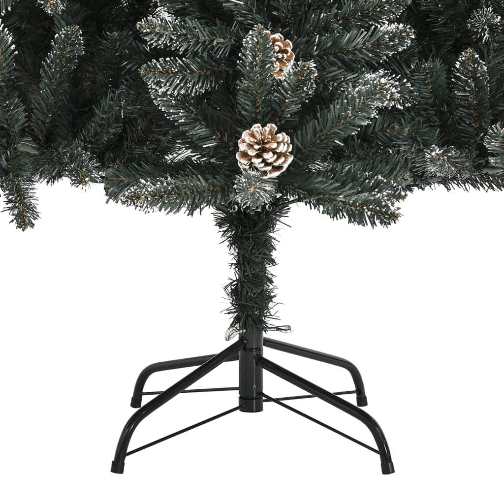 Künstlicher Weihnachtsbaum mit Ständer Grün 120 cm PVC - Pazzar.ch